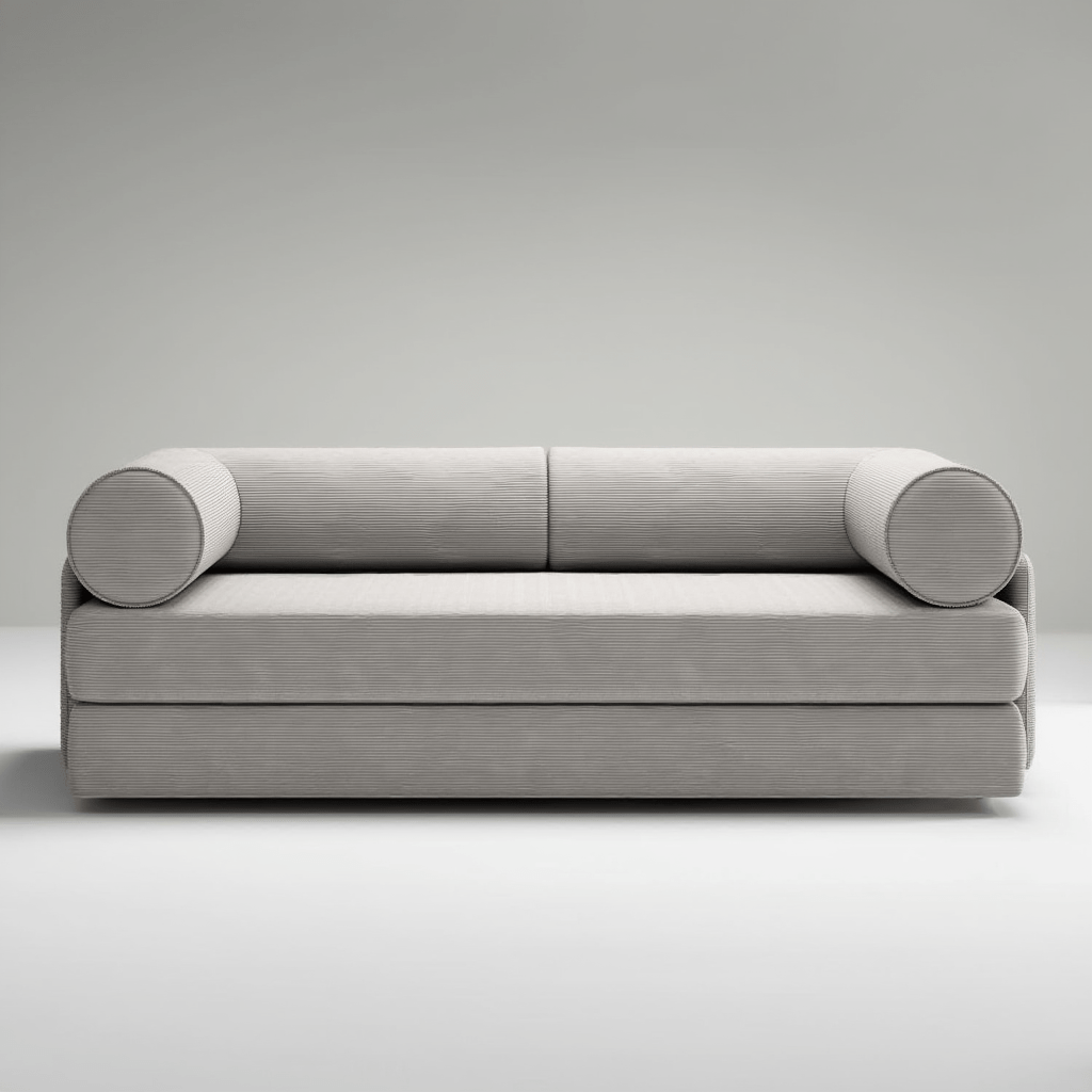 Canapé Lit Convertible / Collection M – Tissu Vegan Déperlant, Assemblage Facile et Design Minimaliste - Atelier NUBO