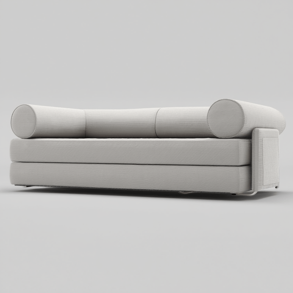 Canapé Lit Convertible / Collection M – Tissu Vegan Déperlant, Assemblage Facile et Design Minimaliste - Atelier NUBO