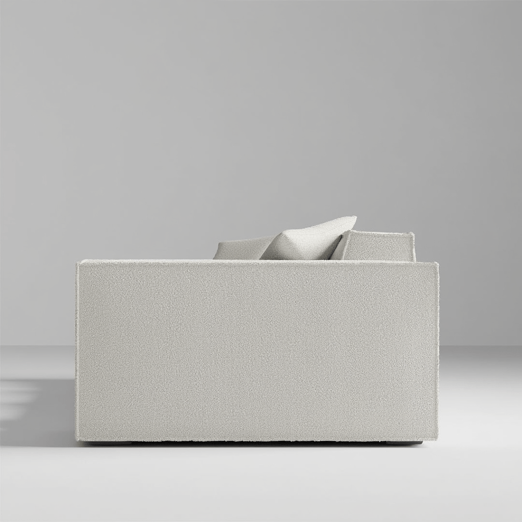 Canapé Modulable 3 Places / Collection M – Tissu Vegan Déperlant, Assemblage Facile et Design Minimaliste - Atelier NUBO