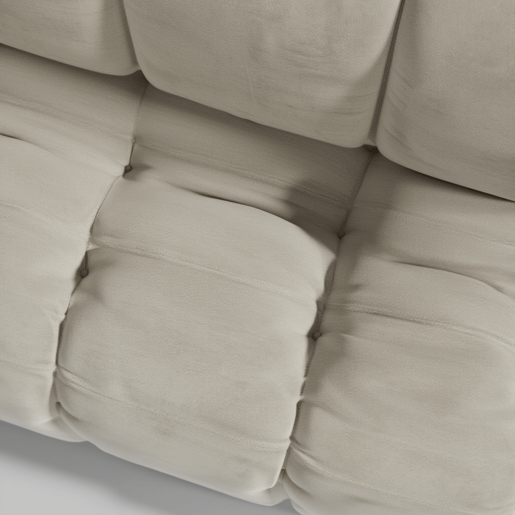 Canapé Modulable 3 Places / Collection O – Tissu Vegan Déperlant, Assemblage Facile et Design Minimaliste - Atelier NUBO