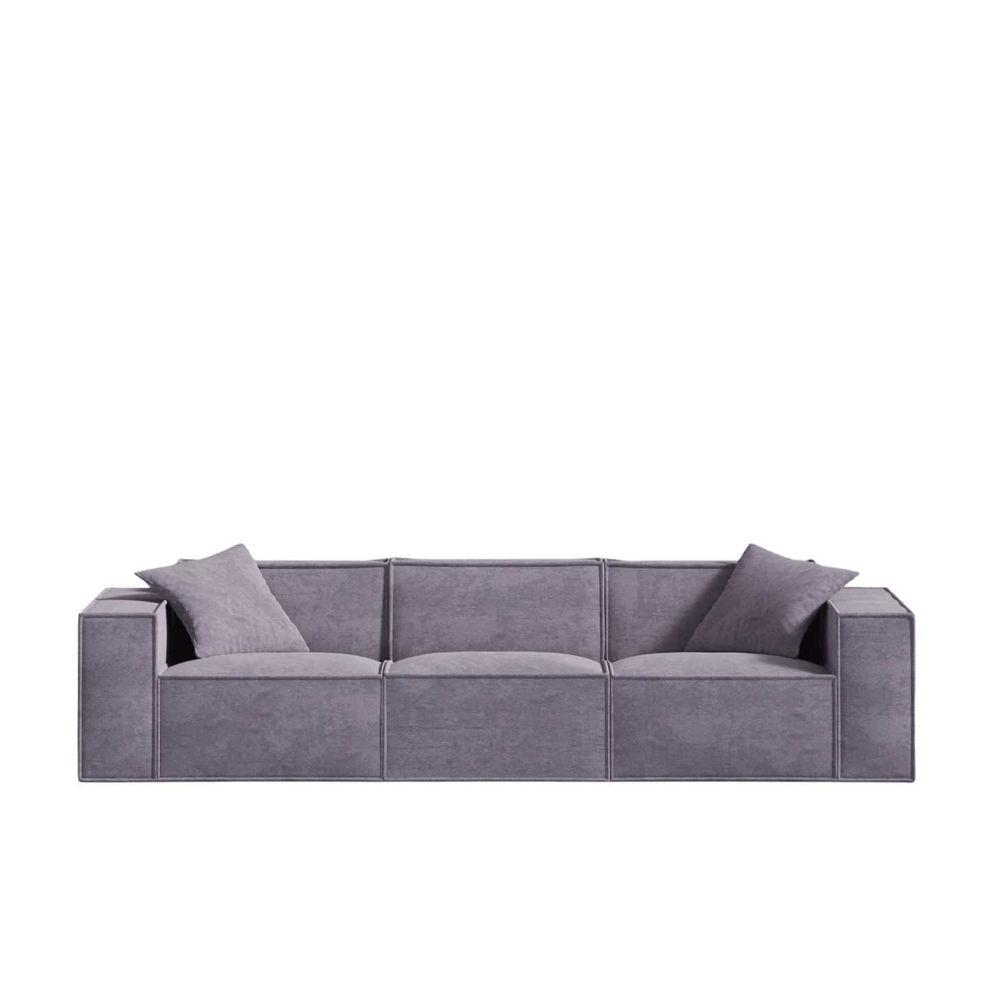 Canapé Modulable 3 Places en Revêtement Végétalien – Confort Optimal et Design Minimaliste pour Intérieur 15