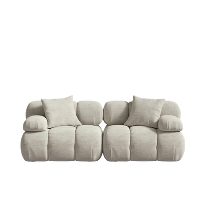 Canapé Modulaire Contemporain Personnalisable en Tissu Oeko-Tex – Confort Optimal et Design Élégant pour un Espace Modern 1