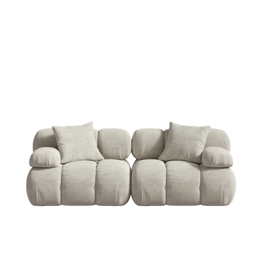 Canapé Modulaire Contemporain Personnalisable en Tissu Oeko-Tex – Confort Optimal et Design Élégant pour un Espace Modern 1