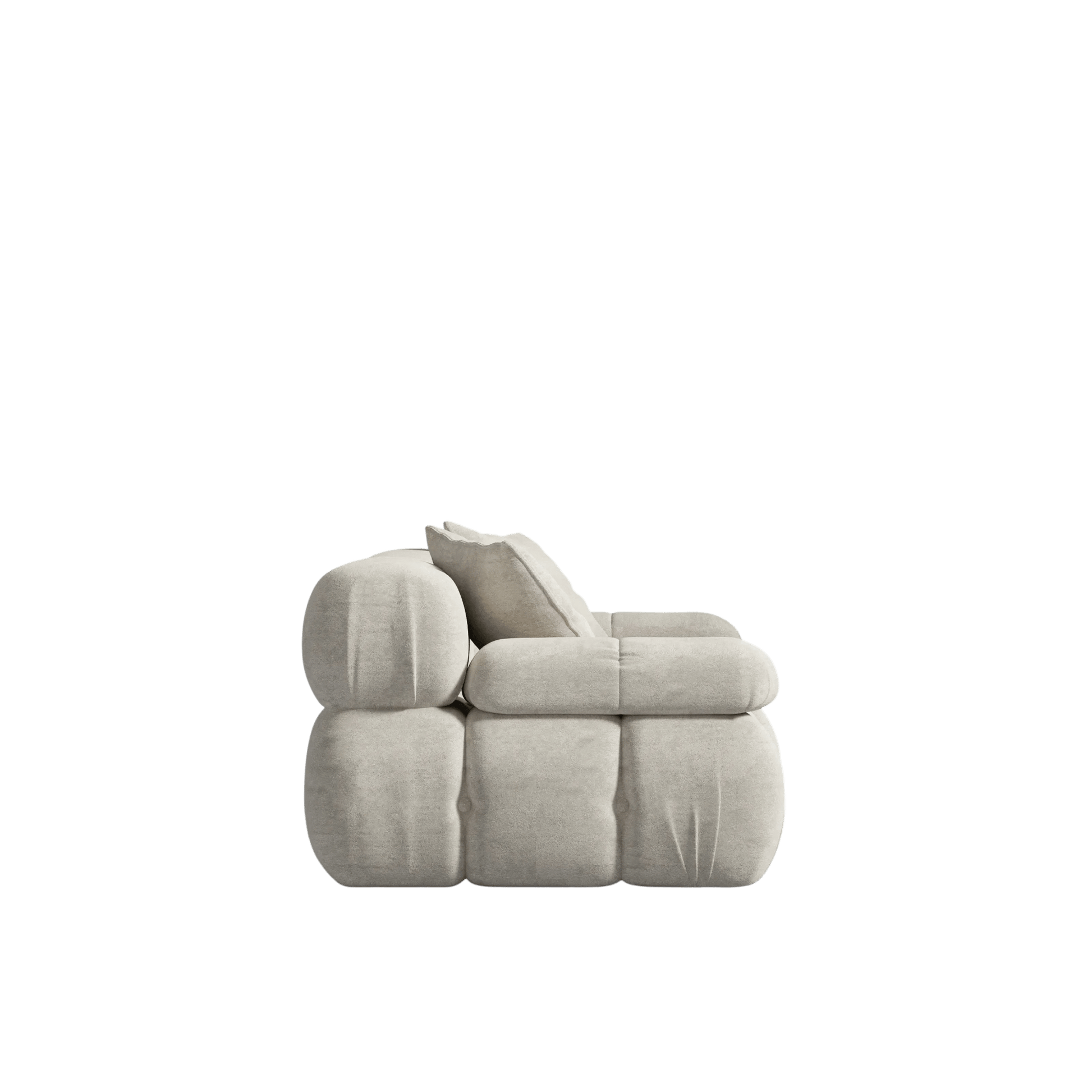 Canapé Modulable Convertible en Tissu Vegan, Design Élégant, Modules Interchangeables, Confort Optimal, 303 cm x 202 cm 8