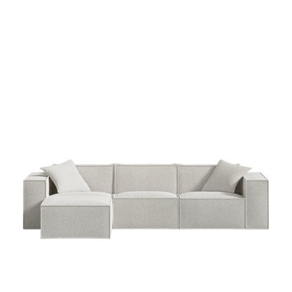 Canapé Modulable Moderne en Tissu Vegan – Configuration Personnalisable, Confort Optimal, Technologie SmartFoam 8