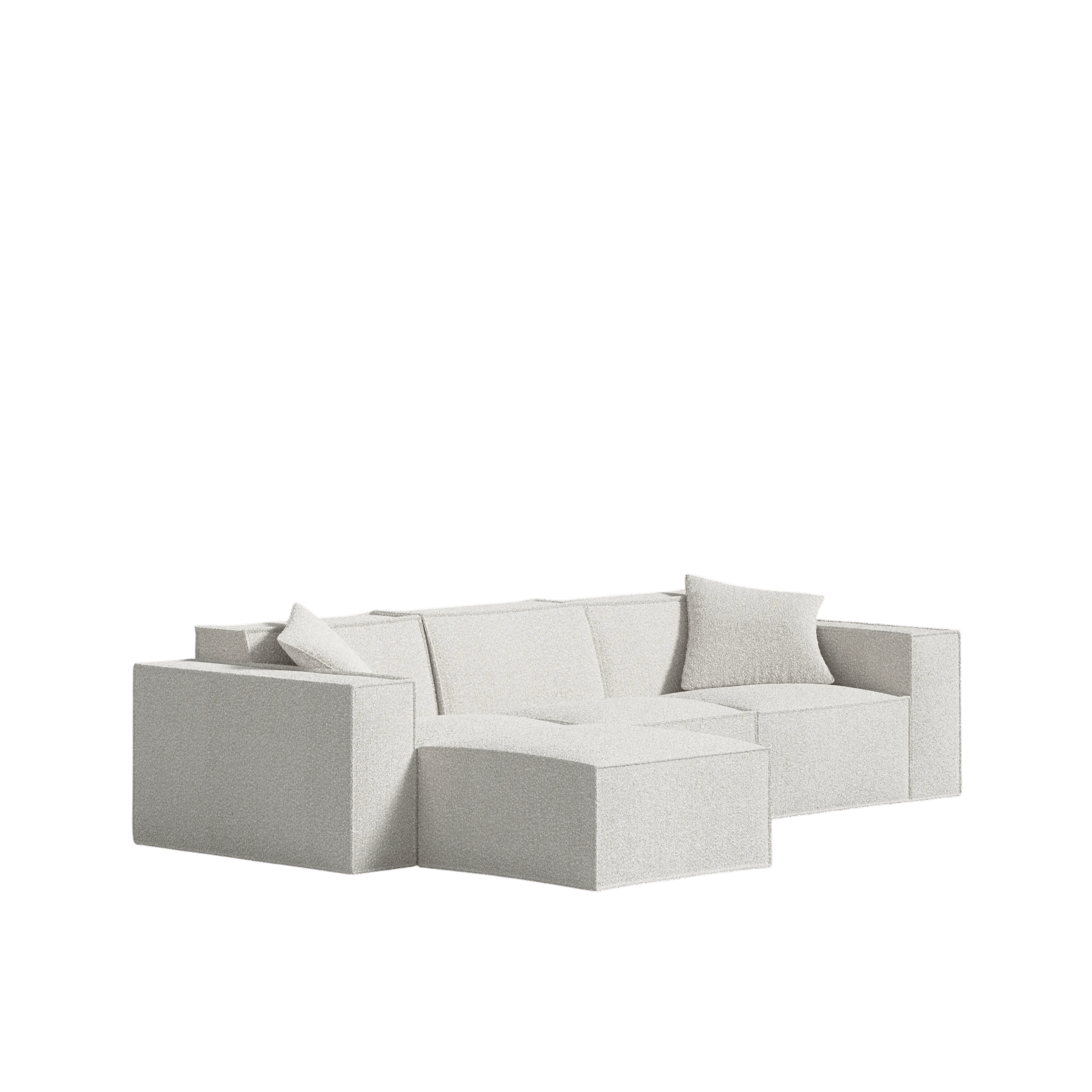 Canapé Modulable Moderne en Tissu Vegan – Configuration Personnalisable, Confort Optimal, Technologie SmartFoam 1