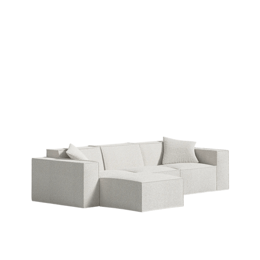 Canapé Modulable Moderne en Tissu Vegan – Configuration Personnalisable, Confort Optimal, Technologie SmartFoam 1