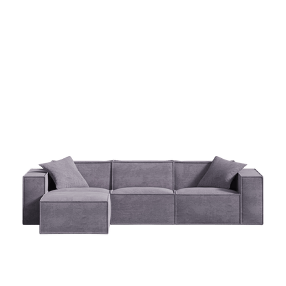 Canapé Modulable Moderne en Tissu Vegan – Configuration Personnalisable, Confort Optimal, Technologie SmartFoam 14