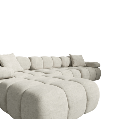 Canapé Sectionnel Modulable en L avec Modules Interchangeables - Confort Optimal, Cadre en Bois Massif, Revêtement Résistant aux Taches 6