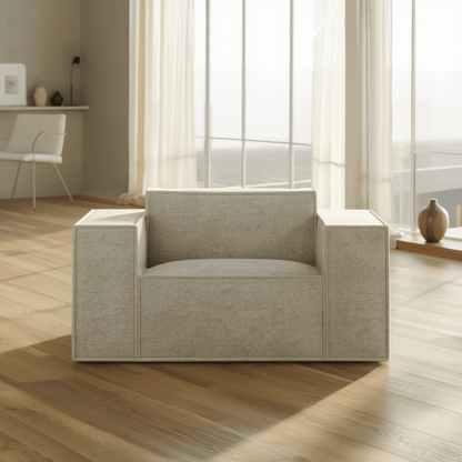 Fauteuil Modulable / Collection M – Tissu Vegan Déperlant, Assemblage Facile avec Assemblage Rapide et Design Minimaliste - Atelier NUBO