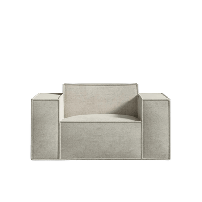 Fauteuil Modulaire en Tissu Vegan avec Assemblage Rapide – Confort Durable et Design Contemporain pour Tous Espaces 1