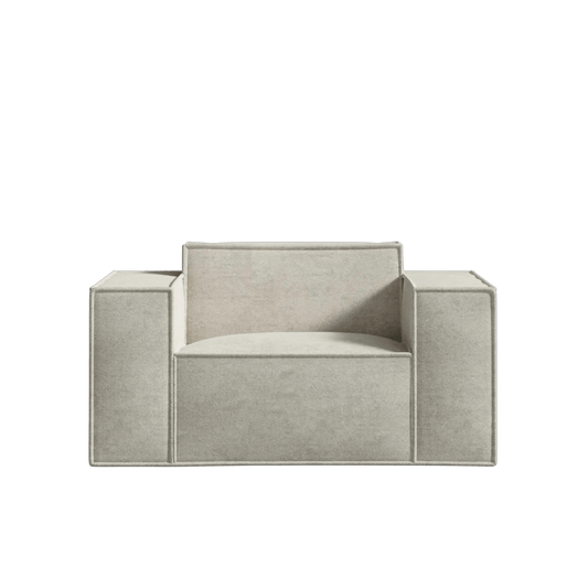 Fauteuil Modulaire en Tissu Vegan avec Assemblage Rapide – Confort Durable et Design Contemporain pour Tous Espaces 1