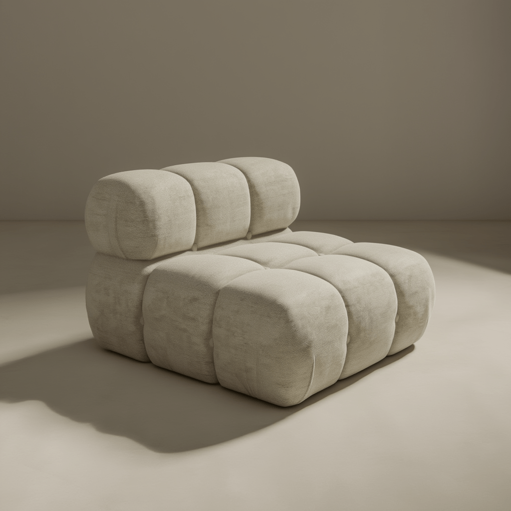 Module de Dossier pour Canapé Modulable / Collection O – Tissu Vegan Déperlant, Assemblage Facile et Design Minimaliste - Atelier NUBO