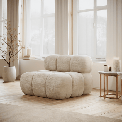 Module de Dossier pour Canapé Modulable / Collection O – Tissu Vegan Déperlant, Assemblage Facile et Design Minimaliste - Atelier NUBO