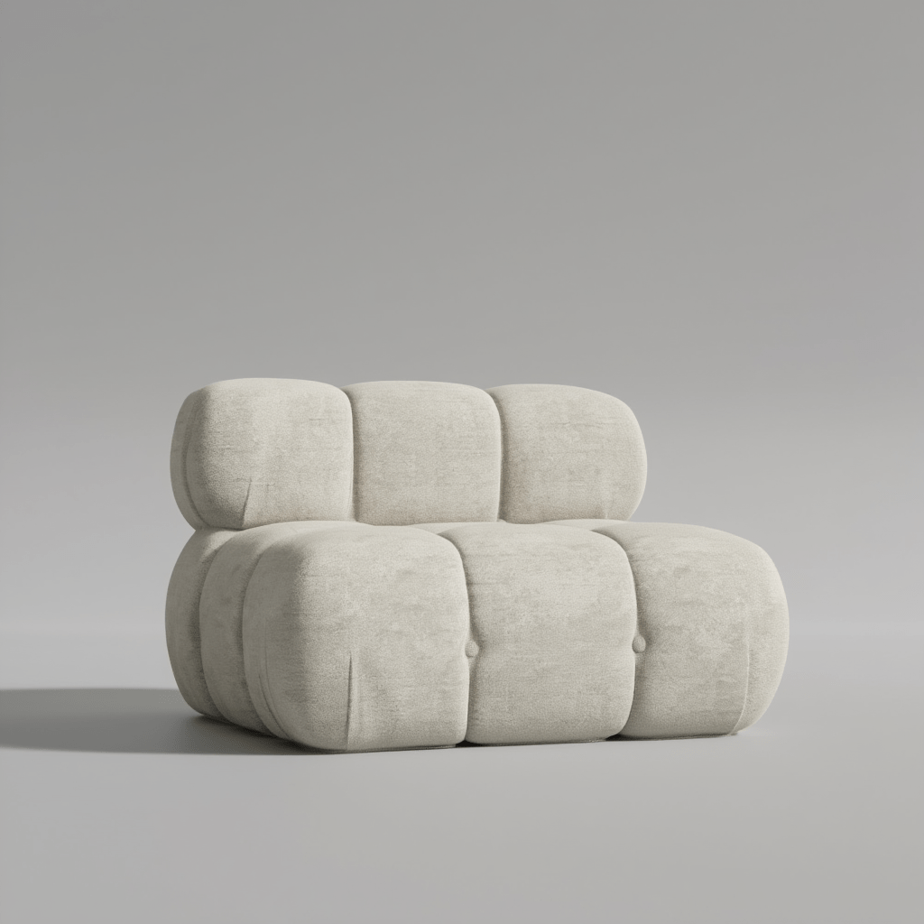 Module de Dossier pour Canapé Modulable / Collection O – Tissu Vegan Déperlant, Assemblage Facile et Design Minimaliste - Atelier NUBO